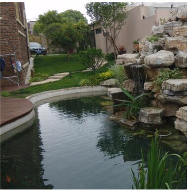 庭院水景 水景设计 别墅水池水景设计施工 假山设计制作