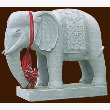 动物系列之大象　精美石材雕塑　吉祥动物风水摆件　夫妻象　对象