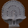 动物系列之孔雀　本厂热销　精美石材雕塑　孔雀开屏