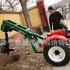 四轮带栽树挖坑机 高效率种植挖坑机直销 绿化苗木打孔机厂家