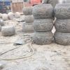 青石石雕柱堆 柱顶石 垫柱石 寺庙景区柱础厂家