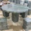 厂家批发天然大理石石雕石桌子石凳圆桌工艺品园林户外家具摆件