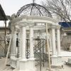 曲阳石雕 汉白玉凉亭 欧式罗马柱造型 广场公园小区摆放