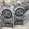 仿古石雕门墩 青石抱鼓石墩摆件 加工批发厂家直销