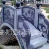 曲阳石雕 花岗岩石拱桥 园林汉白玉仿古雕花护栏 栏杆栏板
