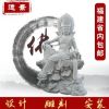汉白玉石雕观音佛像 大型观音菩萨佛像 石雕佛像厂家定制