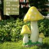 户外园林蘑菇摆件仿真植物创意装饰品别墅庭院花园景观雕塑工艺品