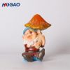 树脂厂家专业定制创意卡通小矮人花园雕像别墅园林造景工艺摆件