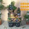 园林树脂玻璃钢工艺品假山流水喷泉摆件 新品家居加湿器风水摆设