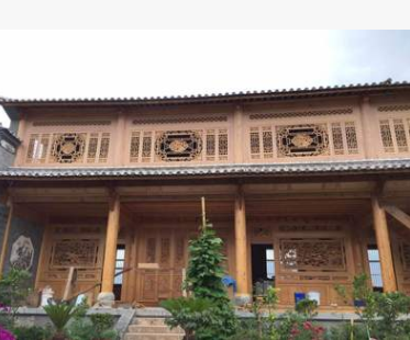 木雕古式样品房