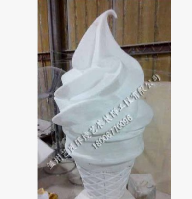 厂家现货供应玻璃钢雕塑园林小品冰淇淋 定制商场美陈装饰雕塑
