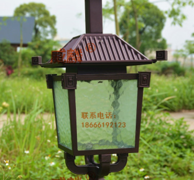 新中式复古铸铝草坪灯 LED户外防水草坪灯 园林景观灯 别墅庭院灯