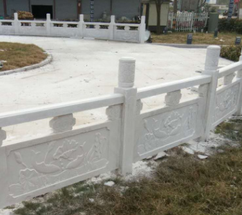 铭远石雕出售花岗岩石栏杆 园林绿化栏杆 来图定做