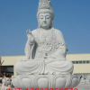 寺庙观音佛像厂家 汉白玉滴水观音 大理石地藏王菩萨
