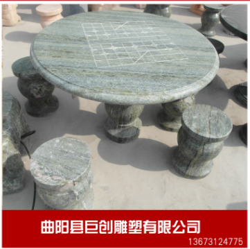 大理石石桌石凳供应户外园林石桌子摆件曲阳石雕厂家专业加