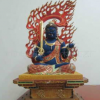 木雕 不动明王 彩绘