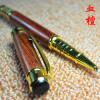 血檀钢笔木雕笔商务办公两用笔红木钢笔木质签字笔