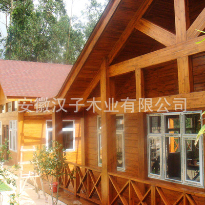 厂家直销设计生态木屋 民俗风客栈木房子 木屋设计建造茶室木屋