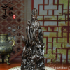 50cm/60cm黑檀木滴水观音 站龙观音木雕工艺品摆