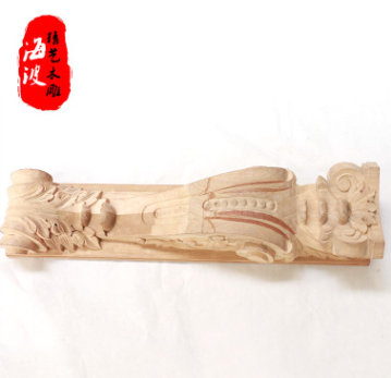 厂家直销 特价供应：JY-ZT006 实木柱头贴花 优质精艺木雕