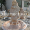 供应石雕 欧式人物水钵 花岗岩流水喷泉定做加工公园广场雕塑
