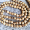 10毫米本色正圆顺纹珠佛珠念珠