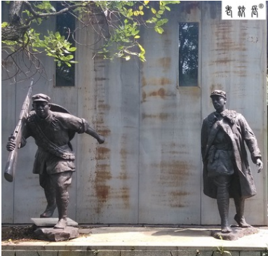 广场人物雕像 军人玻璃钢雕塑 军事雕塑，军人雕像，抗战战争铜雕