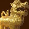 玻璃钢雕塑 动物雕塑 麒麟逼真形象雕塑