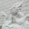 汉白玉石雕龙工艺品雕刻龙园林景观装饰雕塑镇宅吉祥如意摆件工艺