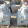 现货批发花岗岩石球 抛光火烧石雕球 车止球 挡车石球