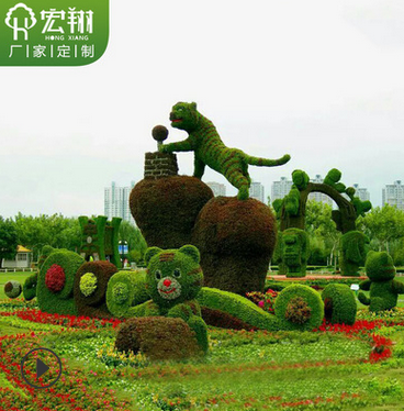 仿真植物绿植 景观雕塑工程定做 广场园林景观 仿真动物造型