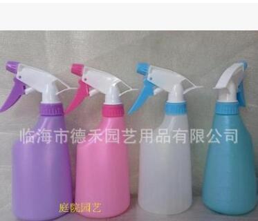 椭圆底小喷壶浇花喷雾器花洒带刻度 500ML