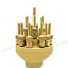 全铜 可调三层花喷头 水景景观 喷泉喷头1寸1寸半2寸 DN25/40/50