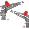 农业灌溉摇臂喷头 园林草坪喷灌设备1.5寸2寸 自动旋转喷枪