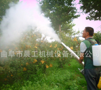 电动喷药打药机 手持式水雾烟雾两用打药机 高喷汽油打药机 图片