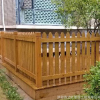 户外花园防腐木实木碳化庭院木栅栏 木护栏木围栏防腐木护栏