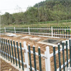 PVC塑钢护栏 PVC护栏 园林绿化栅栏 草坪护栏 污水池围栏加工定制