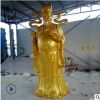 铜财神爷摆件定制 开业办公铜佛像艺术品 失蜡法铸铜工艺 定制