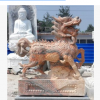 汉白玉石雕现货供应 麒麟雕塑