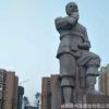 直销人物雕刻 鲁班石雕像 定制石材人物石像 鲁班站立雕塑