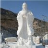 汉白玉石雕孔子像 雕刻孔子人物石雕工艺品雕塑 大理石石雕孔子像
