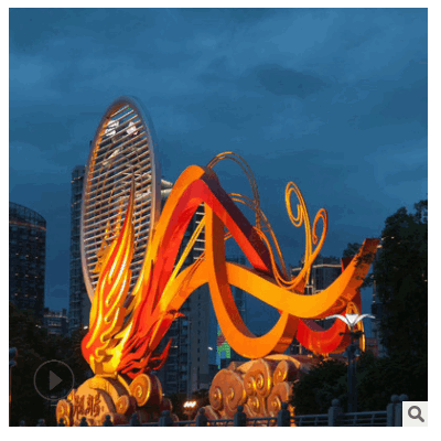 不锈钢文化教育雕塑城市大型户外公园广场步行街抽象摆件雕塑定制