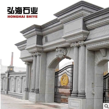 厂家 白汉玉楼梯护栏 栏杆方座 大理石新型阳台护栏 批发定制图2