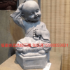 惠安石雕小沙弥 仿古石雕小和尚摆件 寺庙小和尚佛像雕塑来样定制