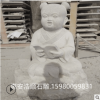 福建石雕书童观音菩萨雕塑坐像观音雕像寺庙人物供奉石头佛像摆件