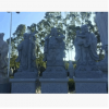 惠安石雕寺庙芝麻黑福禄寿二十四孝传统人物像石雕厂家直销定制