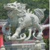 山东嘉祥石雕厂家常年供应石雕动物 麒麟石雕