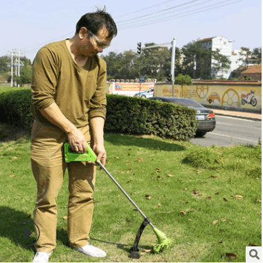 家乐美充电式电动割草机打草机家用小巧多功能除草机厂家直销