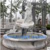来场定制石雕汉白玉喷泉欧式西方少女喷泉小区景观装饰工艺摆件