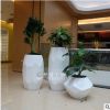 餐厅玻璃钢花盆装饰宾馆大堂花钵摆设橱窗花器售楼部软装美陈花盆